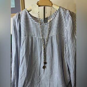 Gold Chain Necklace with Pendant